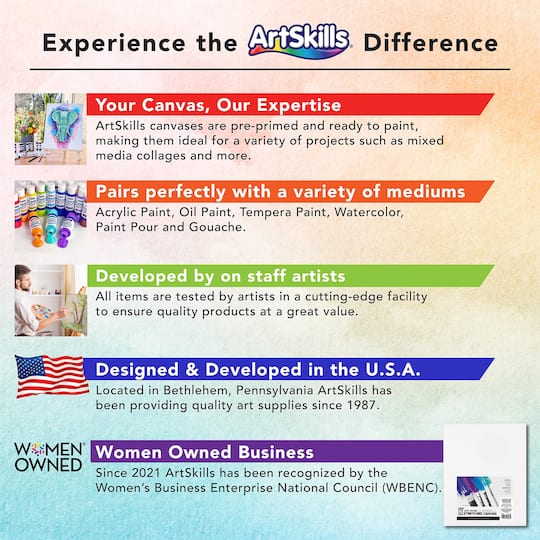 ArtSkills® Stretched Painting Canvas